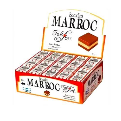 Chocolate Bocadito MARROC Felfort x 14grs. (D X 60U.)